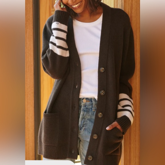outerknown Cameron Boyfriend Cardigan L - Picture 1 of 4